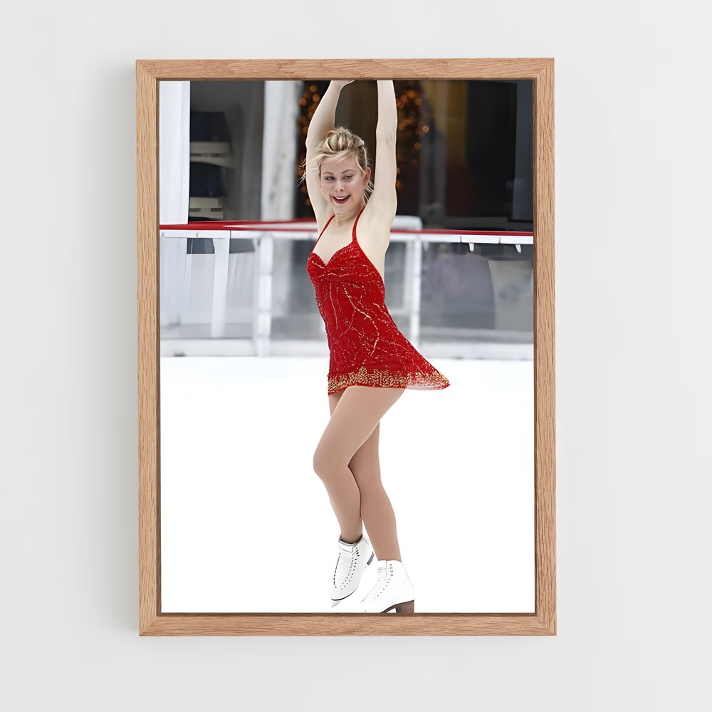 Poster Tara lipinski étincelante – affiche Patinage artistique (vue 4)